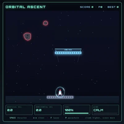 Orbital Ascent ai games Preview